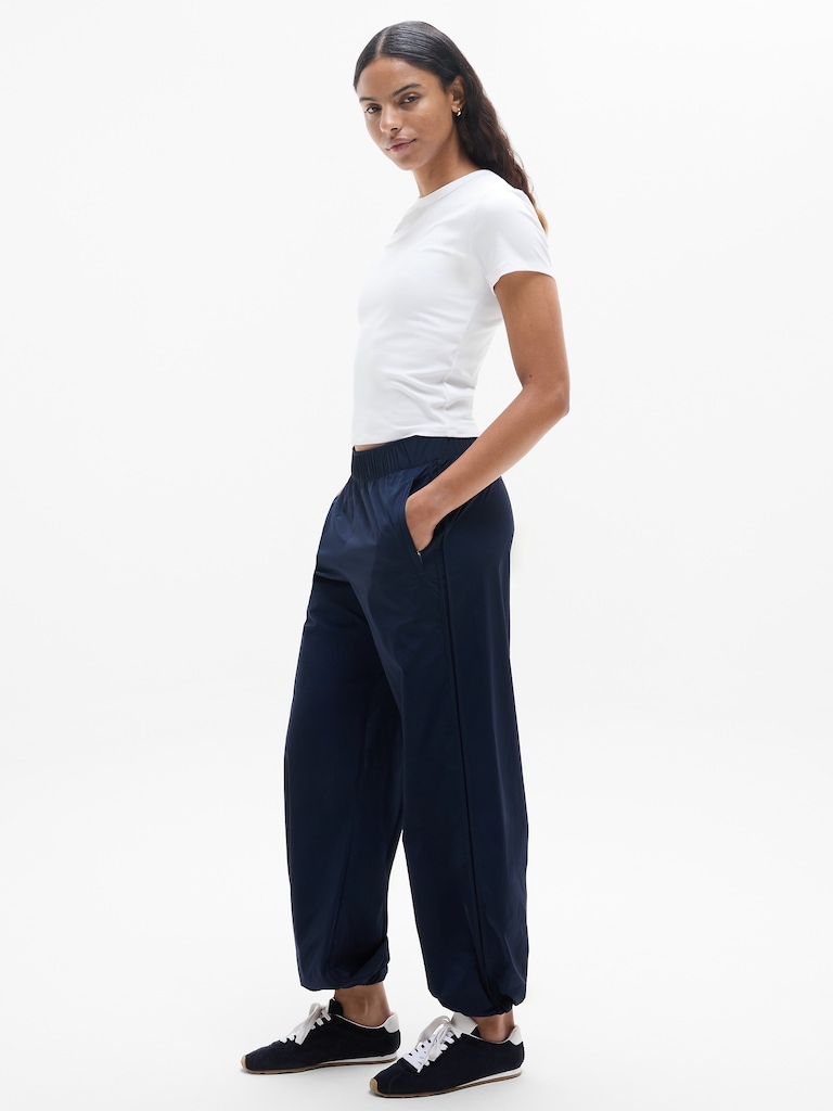 Signature Rib Crop Tee
