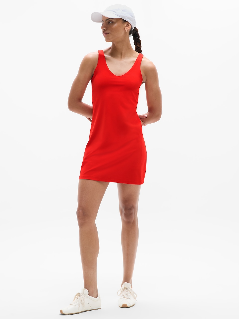 V-Neck Hardware One-Piece Swimsuit