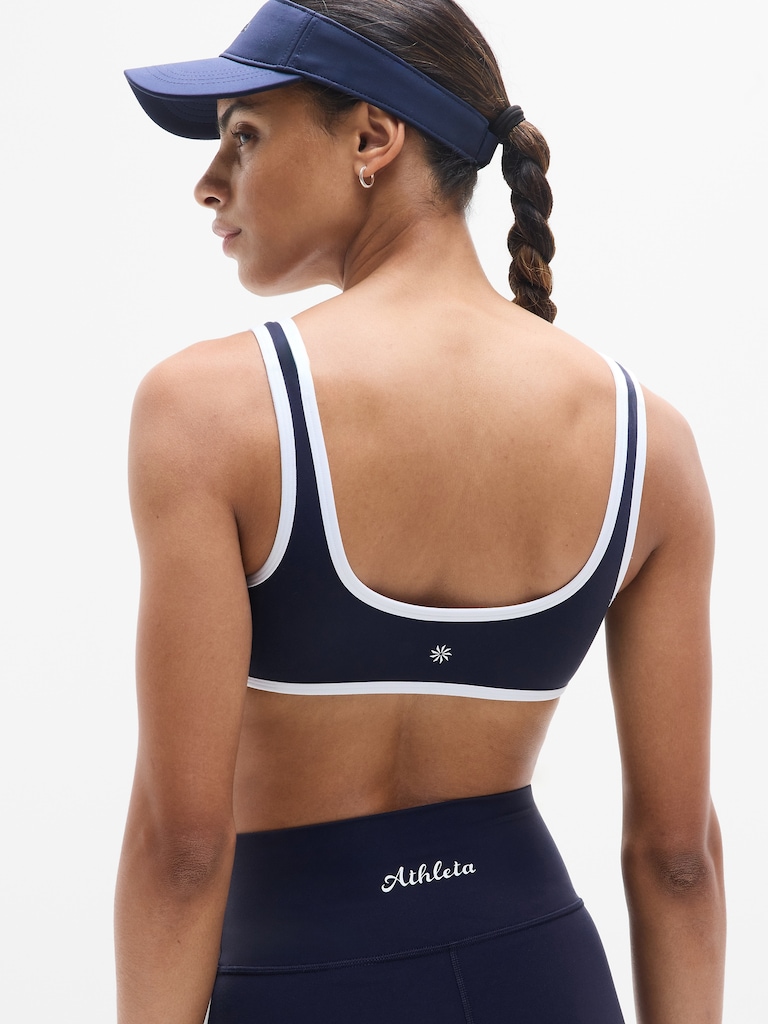 Transcend Tipped Sports Bra A-C
