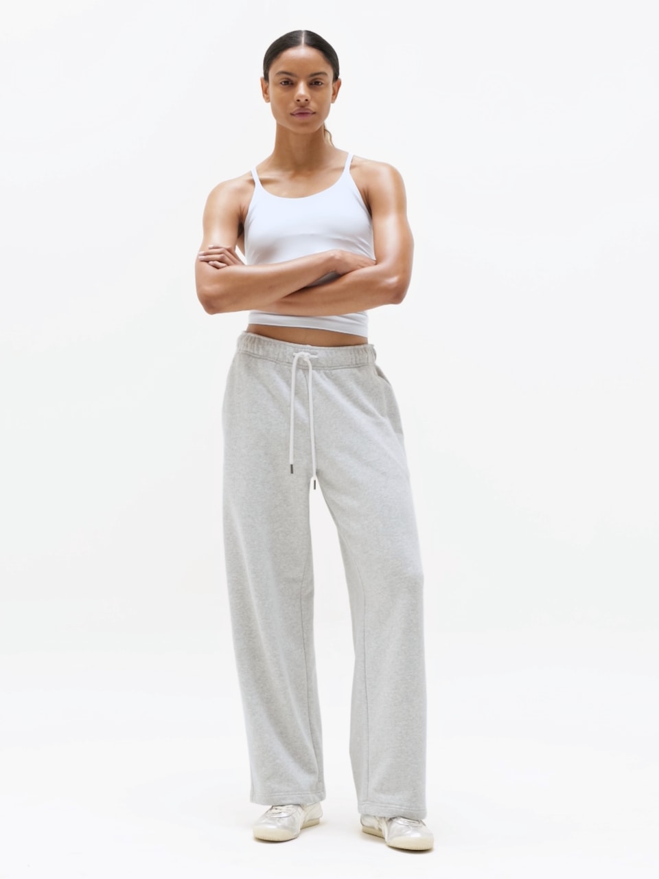 Terry Mid Rise Pant