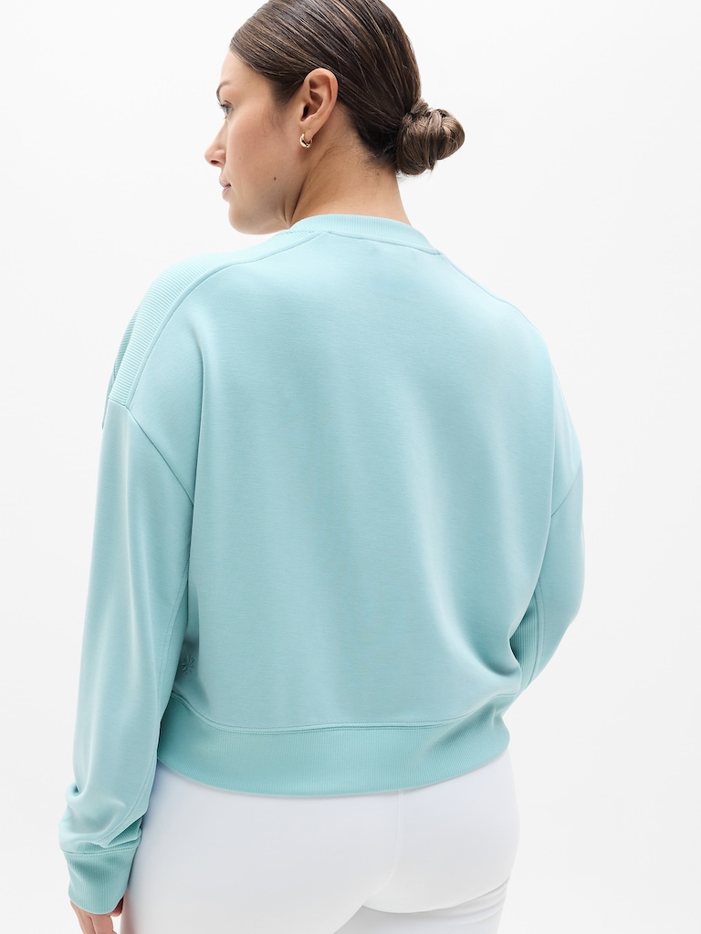 Seasoft Rib Crewneck Sweatshirt