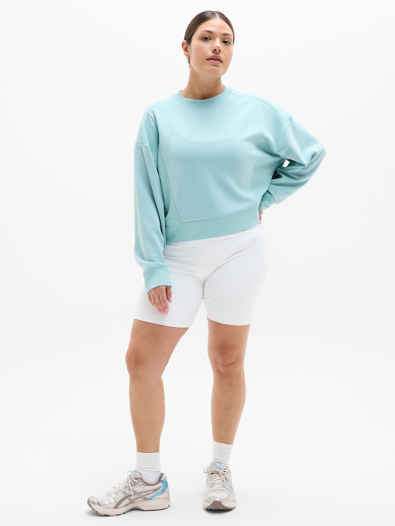 Seasoft Rib Crewneck Sweatshirt
