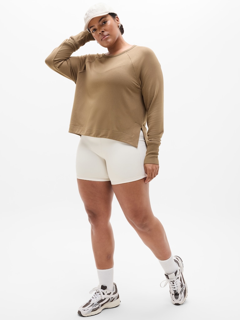 Coaster Luxe Recover High Hip Sweatshirt