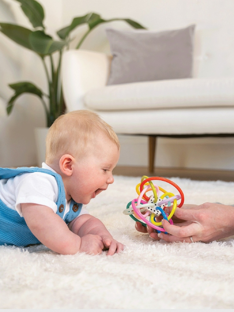Winkel Colorpop Rattle and Sensory Teether Toy