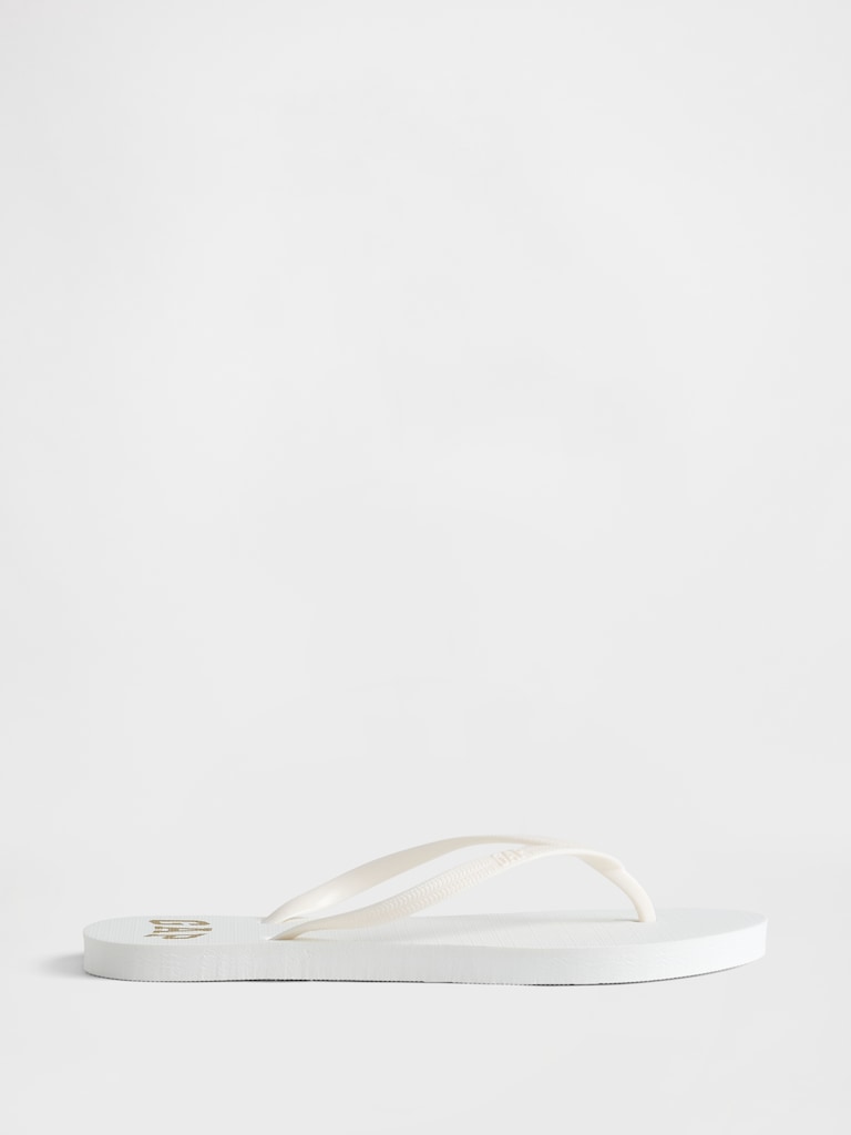 Gap Logo Flip Flops