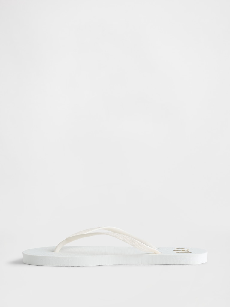 Gap Logo Flip Flops