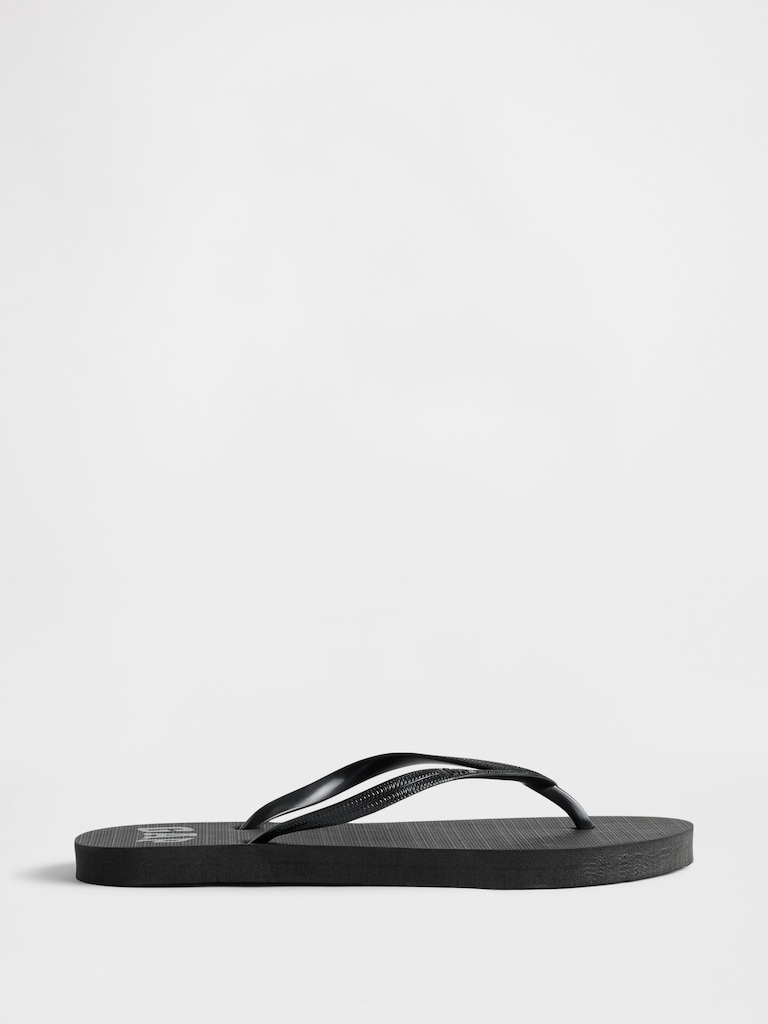 Gap Logo Flip Flops