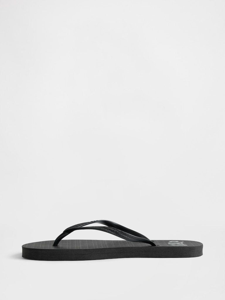 Gap Logo Flip Flops