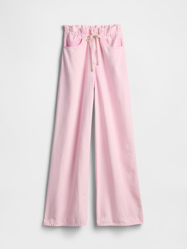 High Rise SuperLight Pull-On Baggy Jeans