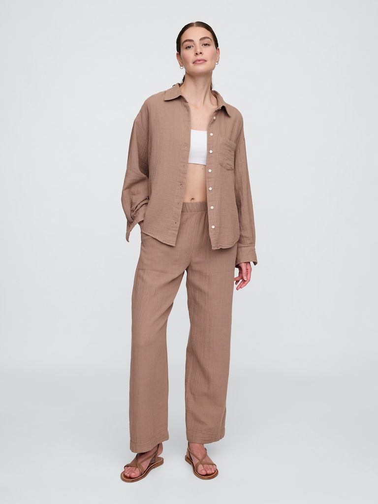 Gauze Big Shirt