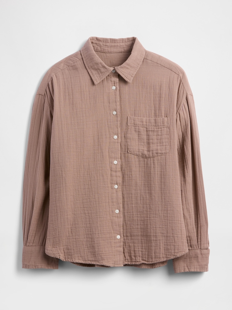 Gauze Big Shirt