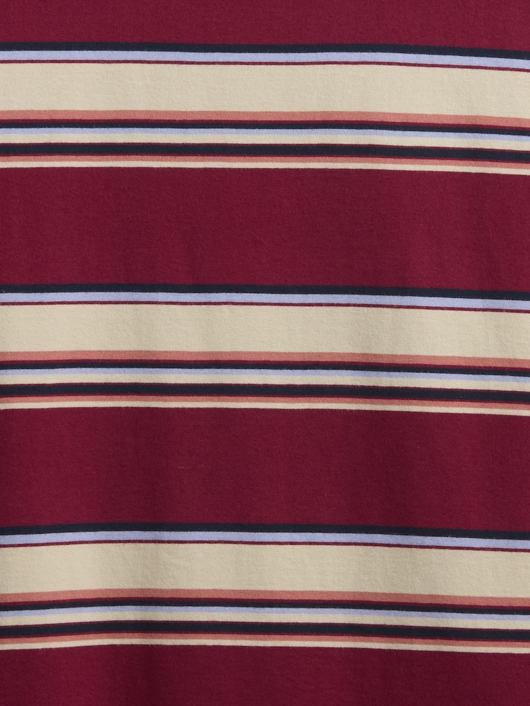 Vintage Soft Stripe Boxy T-Shirt