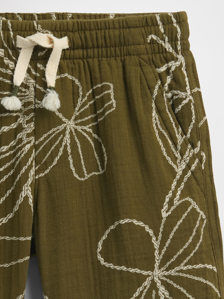 babyGap Pull-On Print Gauze Shorts