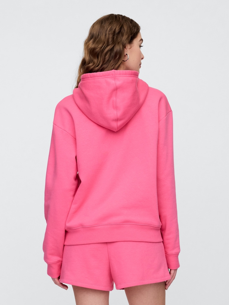Relaxed Gap Logo Zip Hoodie