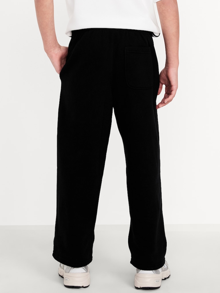 Straight Fleece Sweatpants for Boys