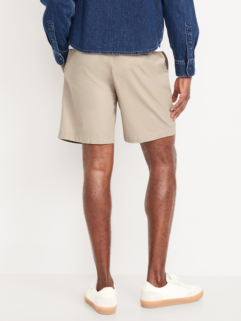Twill Jogger Shorts -- 7-inch inseam
