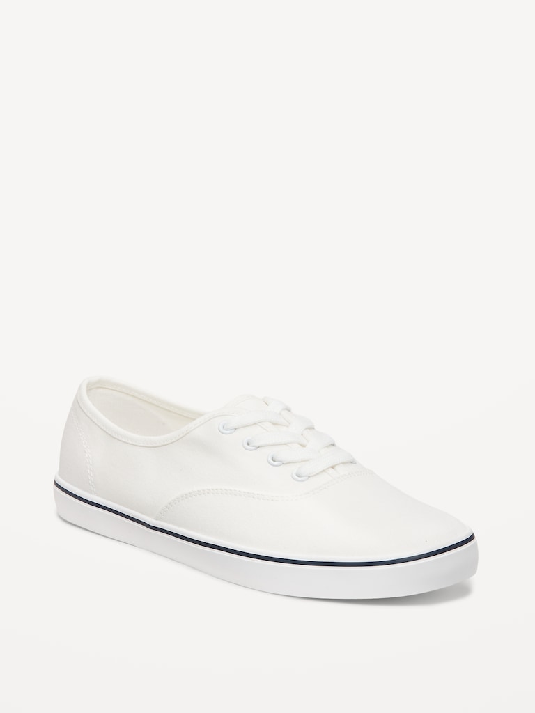 Canvas Prep Sneakers for Women