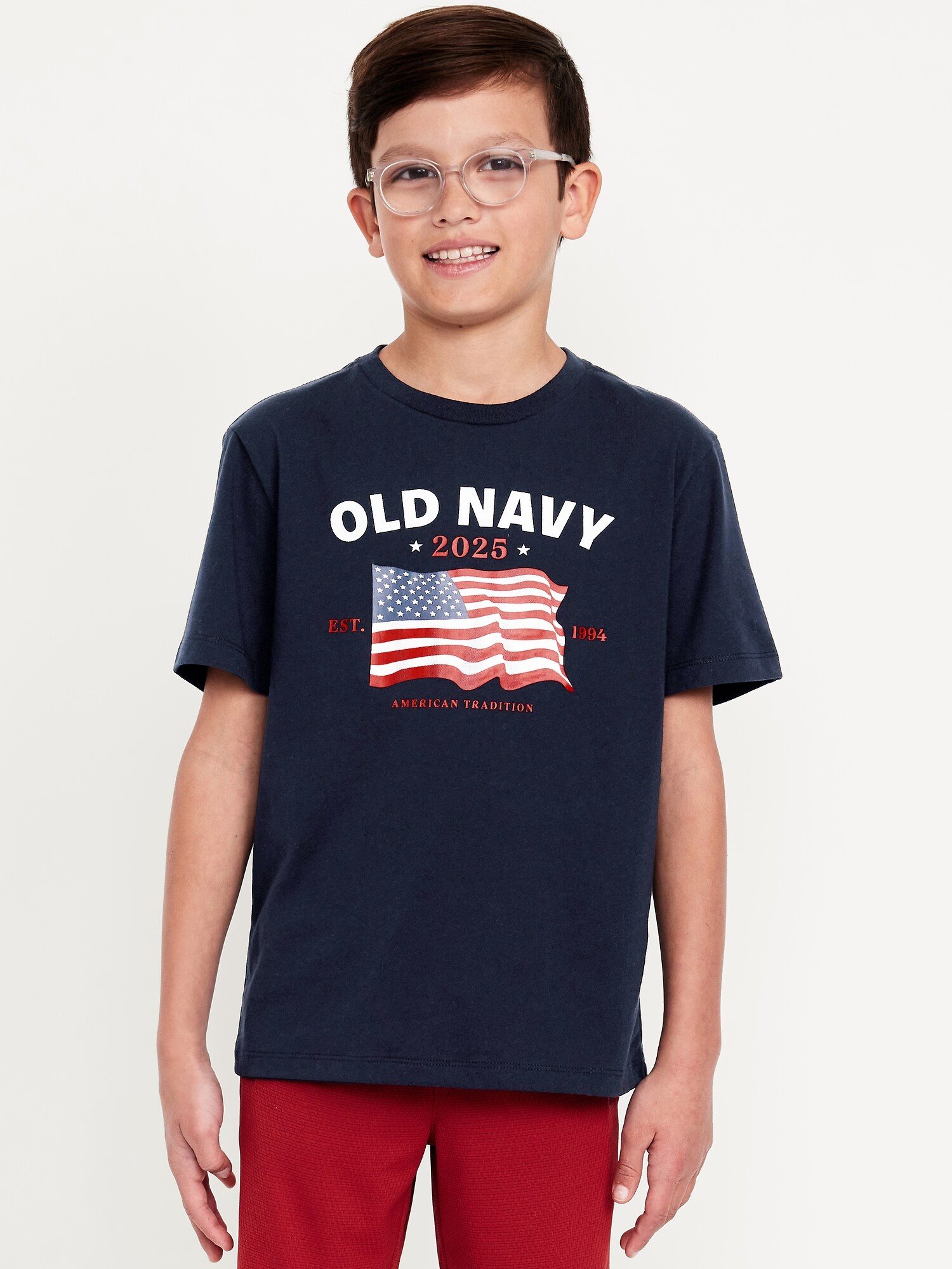 Flag-Graphic T-Shirt