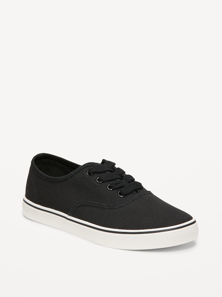 Canvas Lace-Up Sneakers for Boys