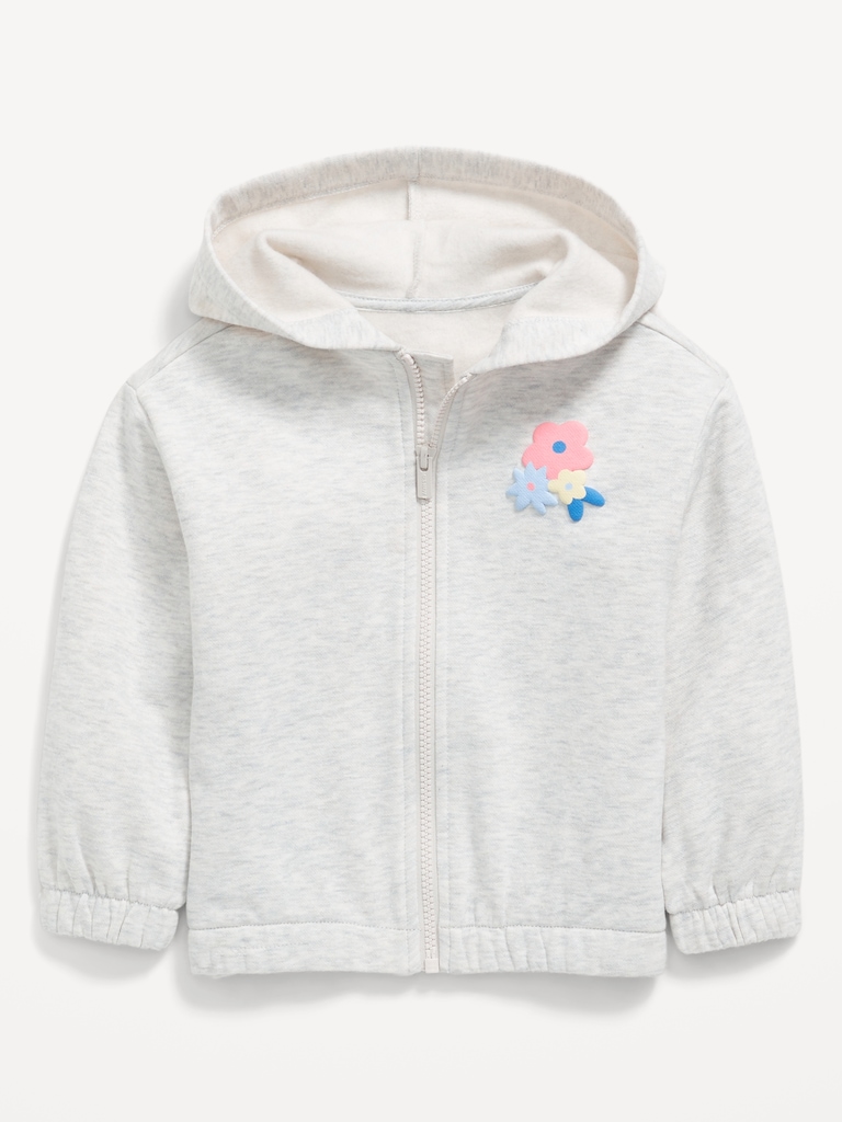 Fleece Zip Hoodie for Toddler Girls