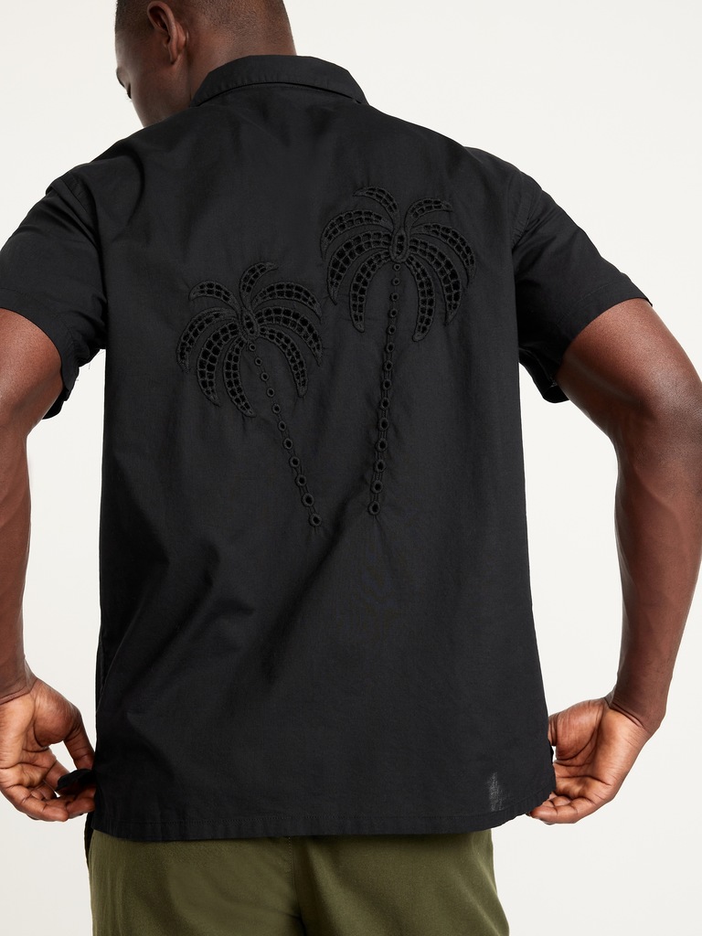 Short-Sleeve Camp Shirt