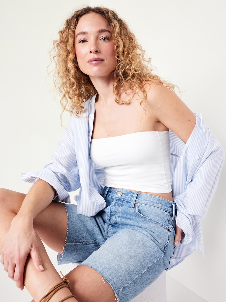 Double-Layer Tube Top