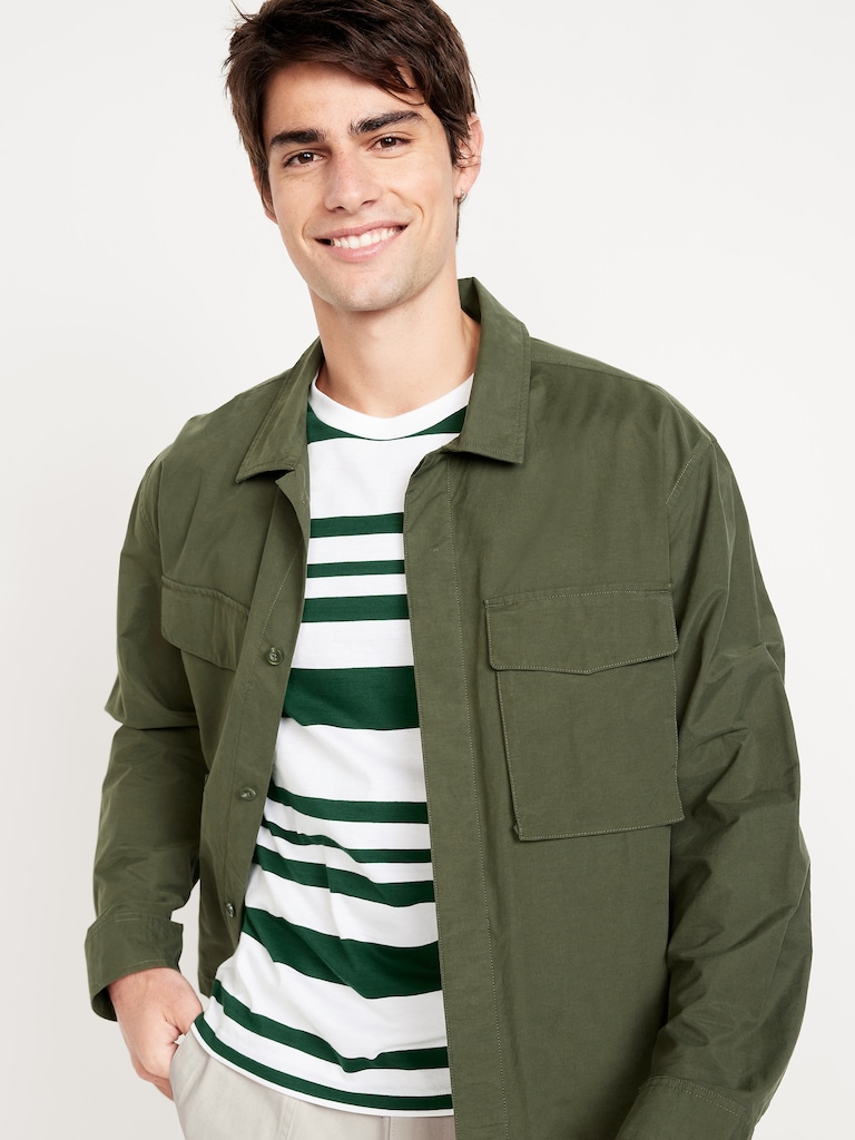 Crew-Neck Striped T-Shirt