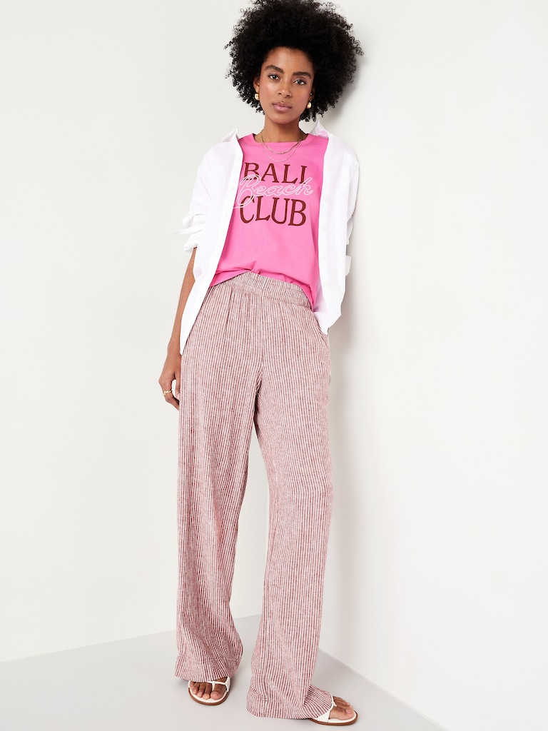 Vintage Crew-Neck Graphic T-Shirt