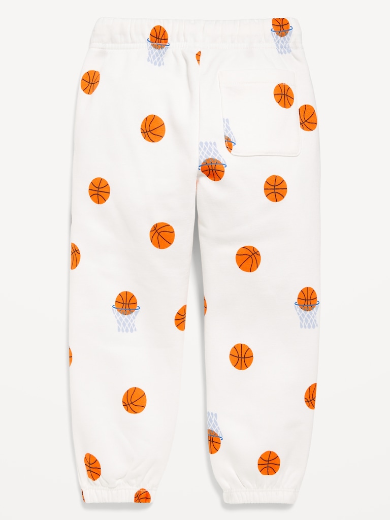 Favorite Fleece Printed Jogger Sweatpants for Toddler Boys