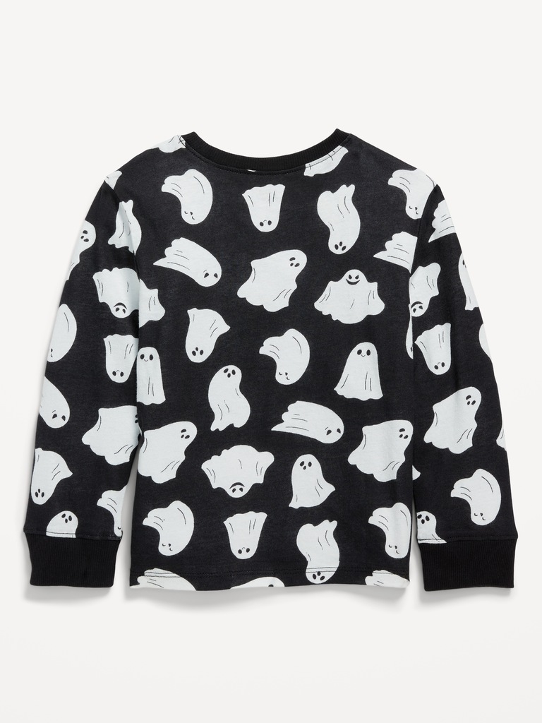 Printed Long-Sleeve T-Shirt for Toddler Boys
