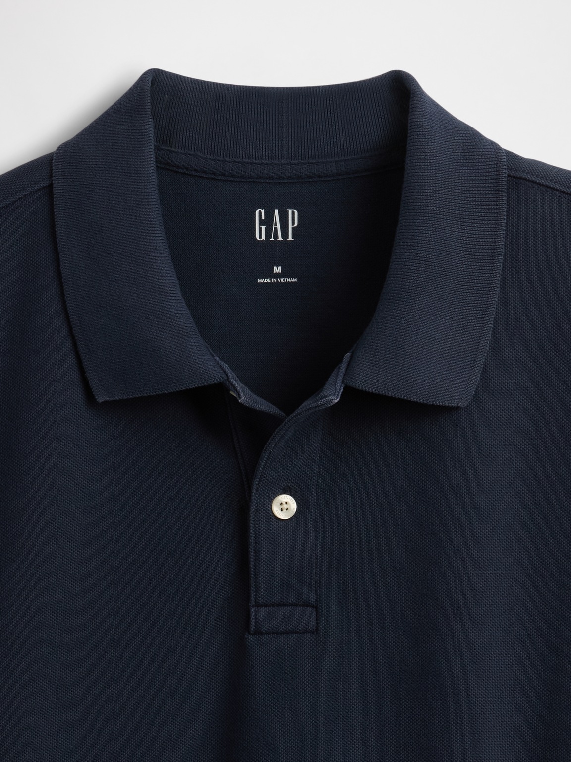 Relaxed Pique Polo Shirt