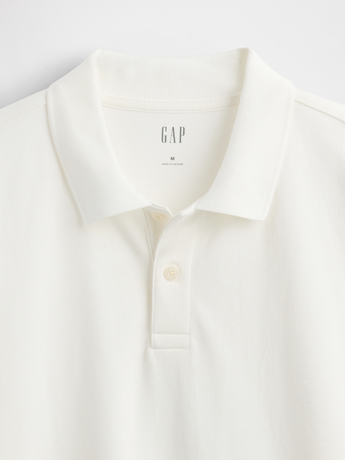 Relaxed Pique Polo Shirt