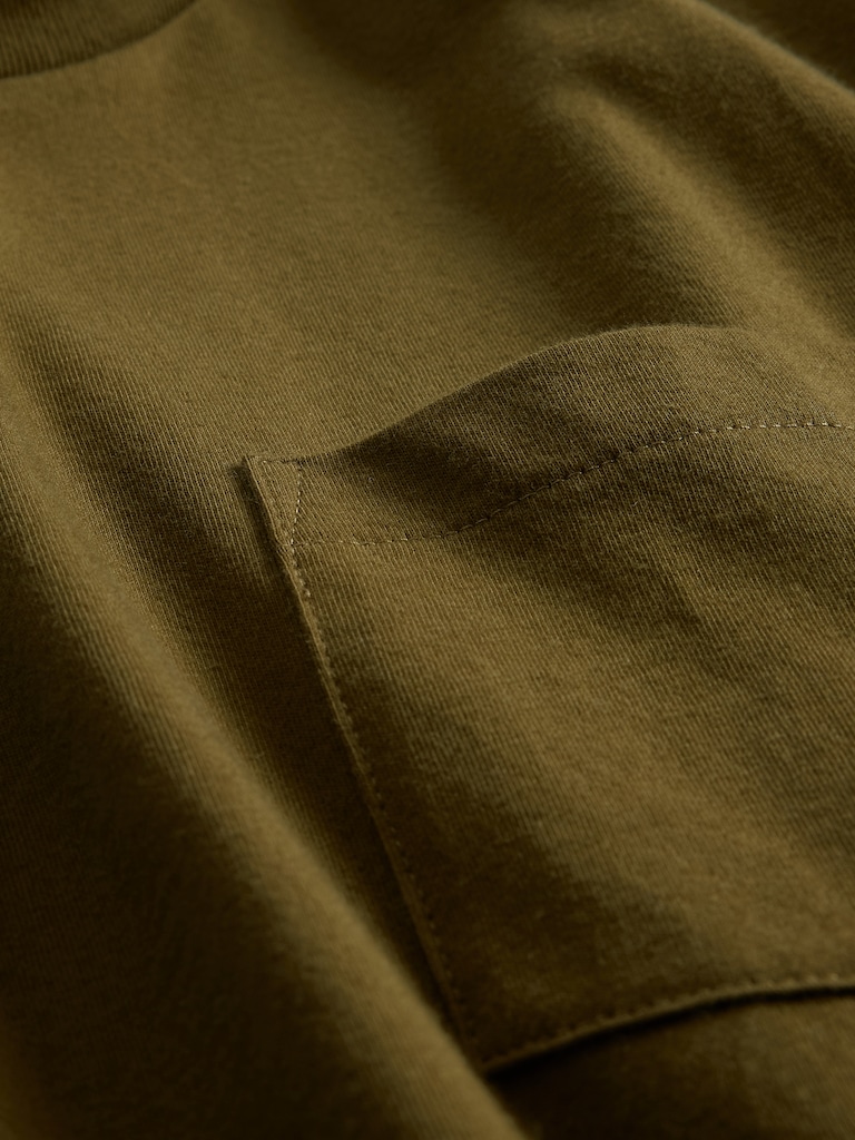 Adult Organic Cotton Pocket T-Shirt