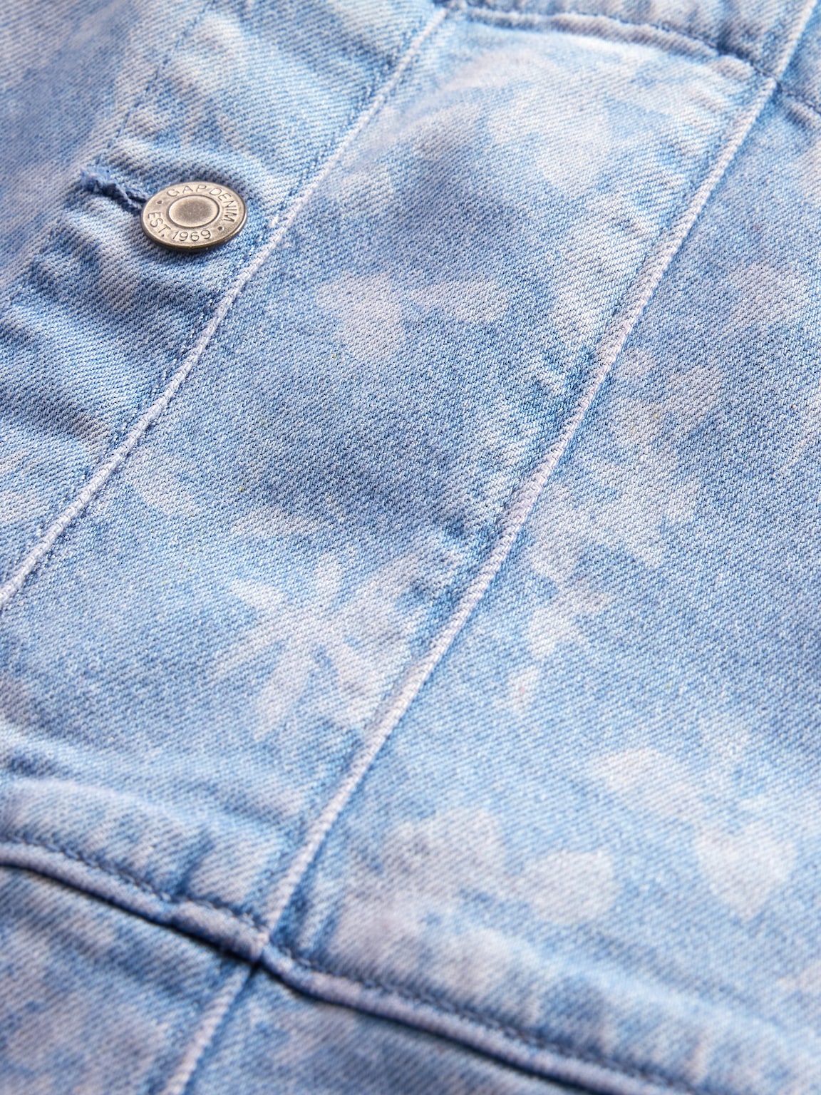 Kids Denim Floral Dress