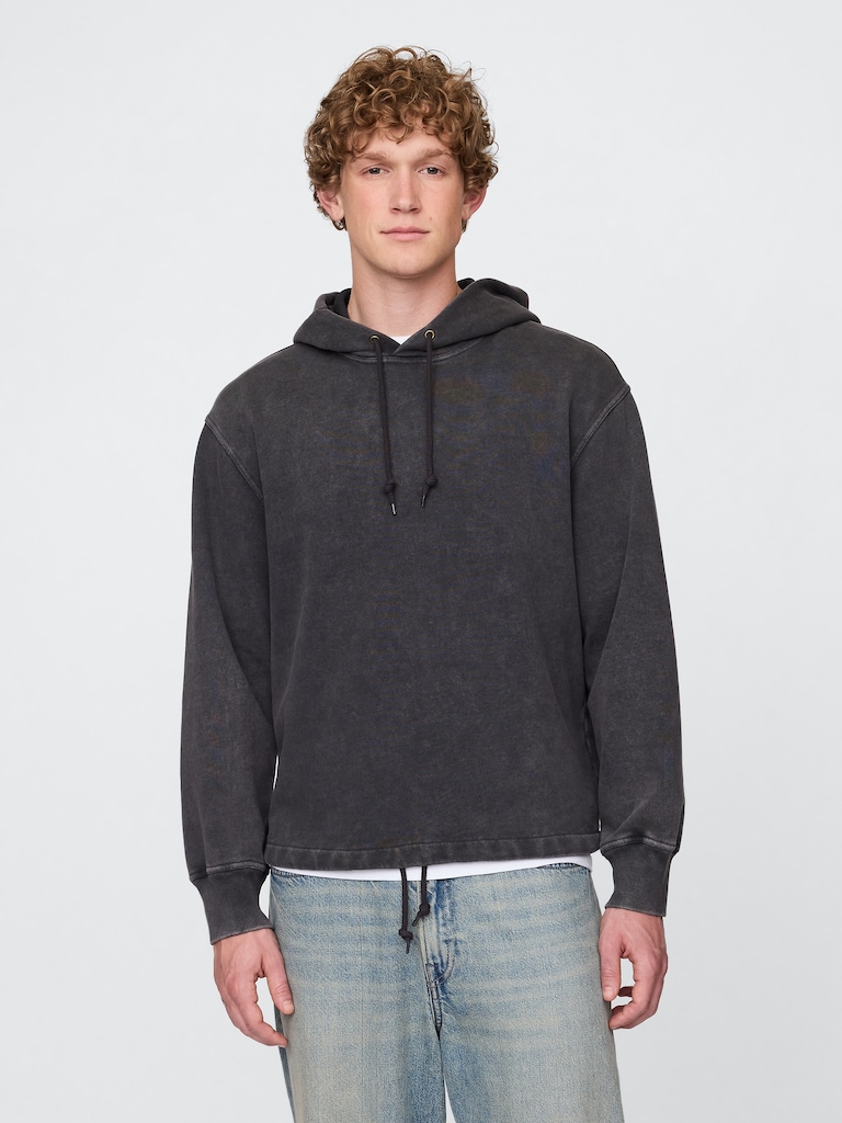 Gap Heavyweight French Terry Logo Hoodie