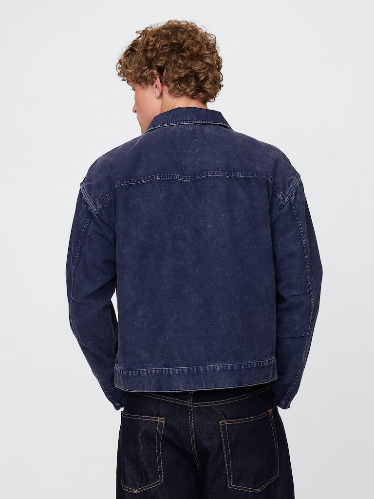 Canvas Moto Jacket
