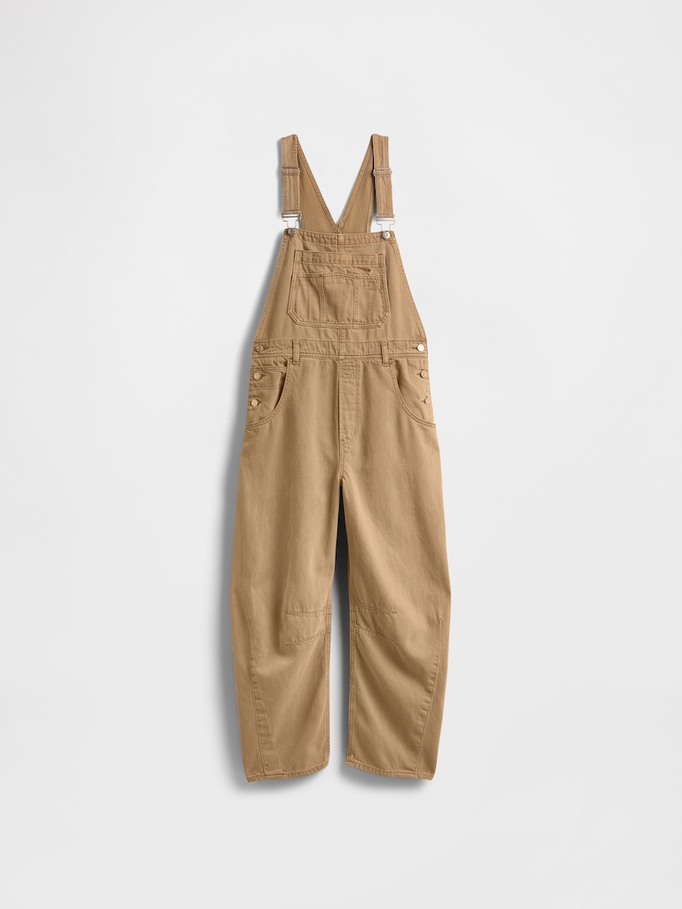UltraSoft Denim Horseshoe Overalls