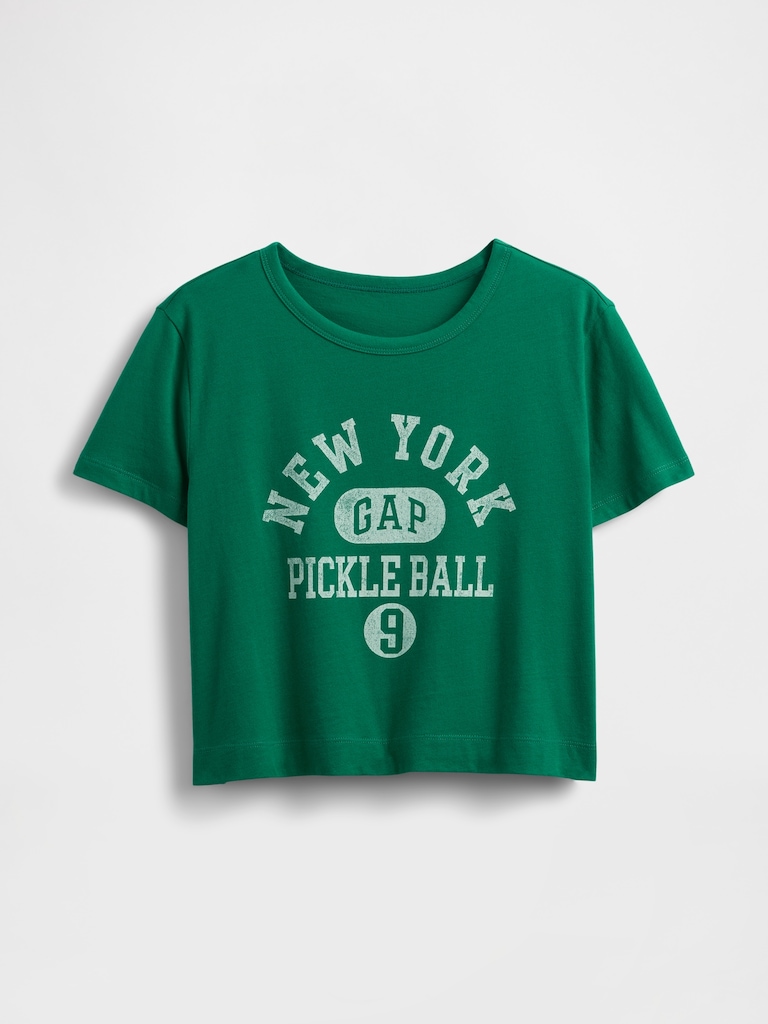 Organic Cotton VintageSoft Crop T-Shirt