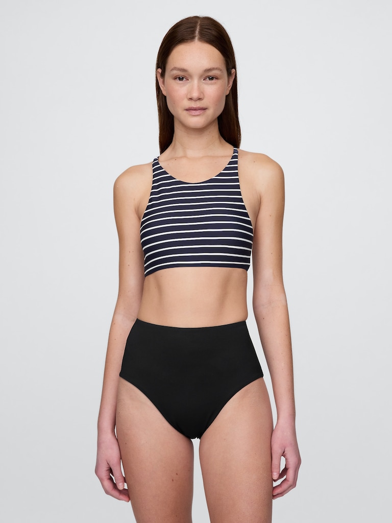 High-Neck Bikini Top