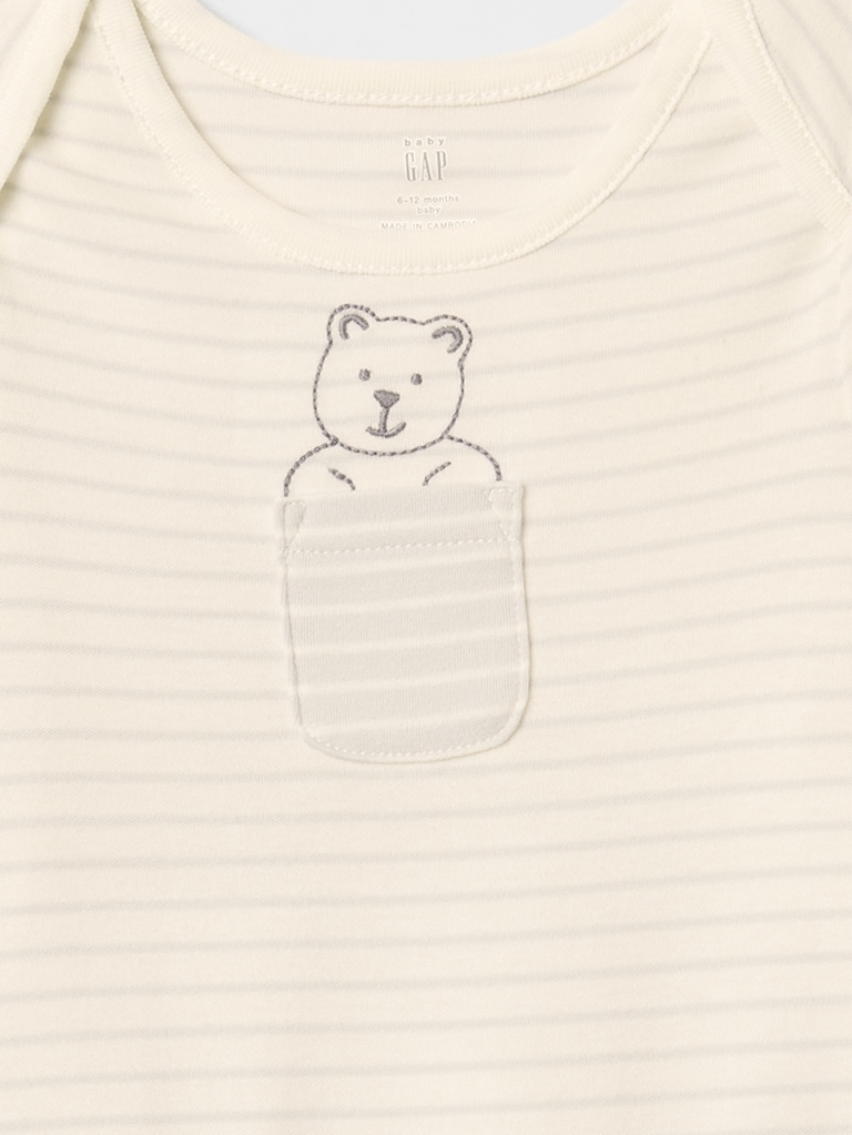Baby First Favorites Supima® Footed One-Piece