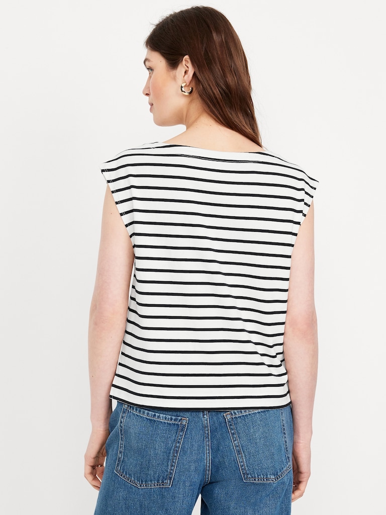 Striped Mariner Top