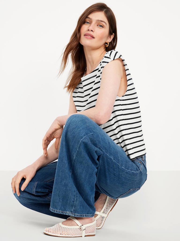 Striped Mariner Top