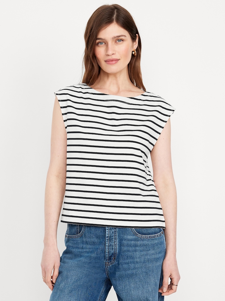 Striped Mariner Top