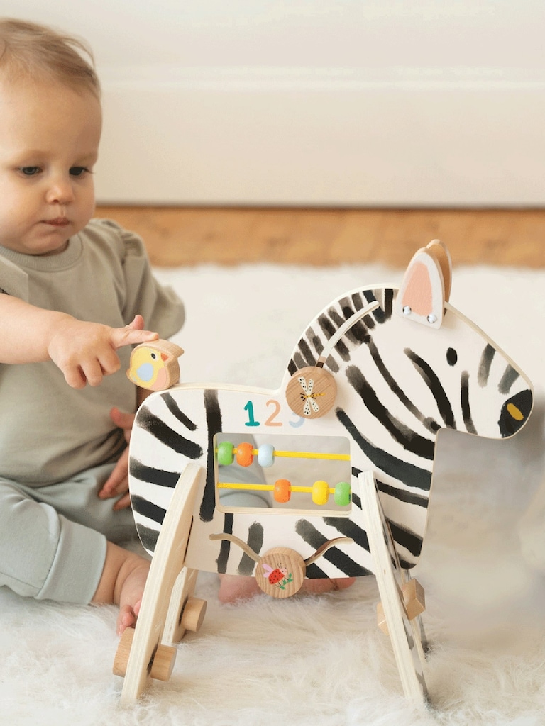 Safari Zebra Activity Toy