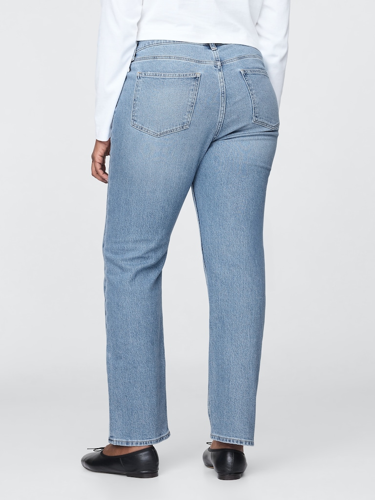 High Rise ’90s Slim Straight Jeans