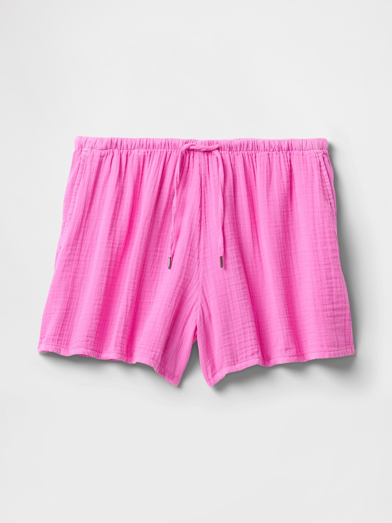 Cotton Gauze Easy Shorts