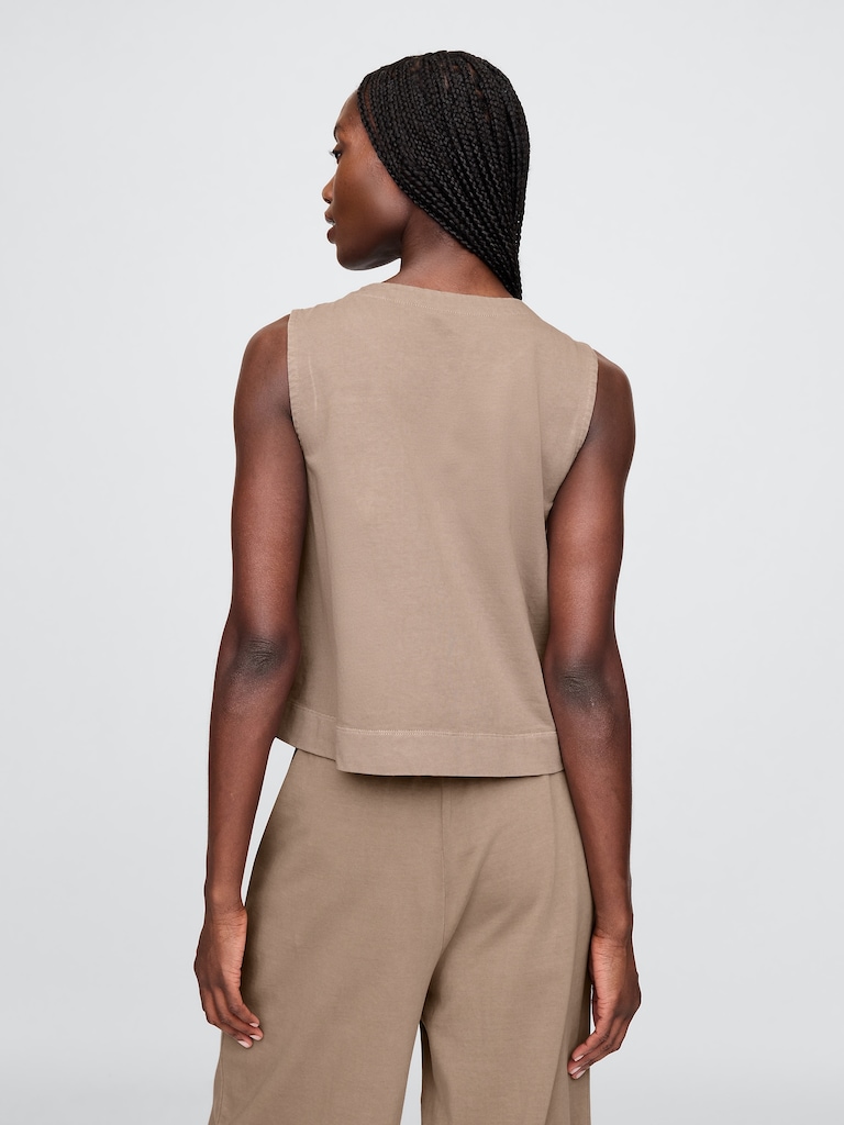 Heavyweight Shell Tank Top