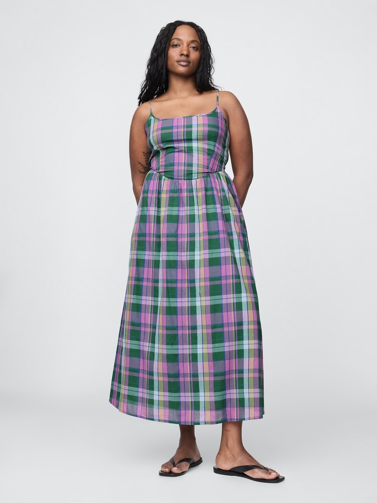 Drop-Waist Maxi Dress