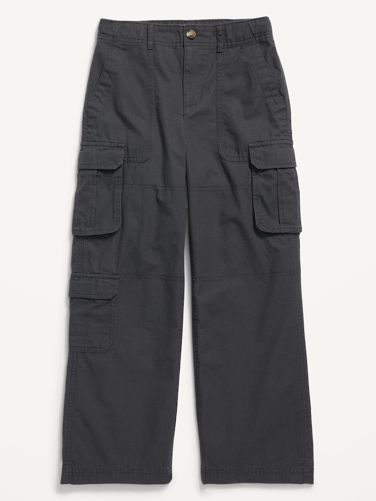 Baggy Cargo Ripstop Pants for Boys