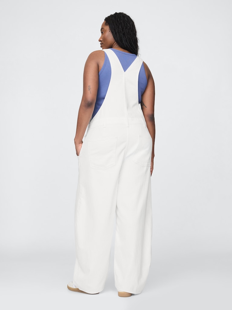UltraSoft Denim Horseshoe Overalls